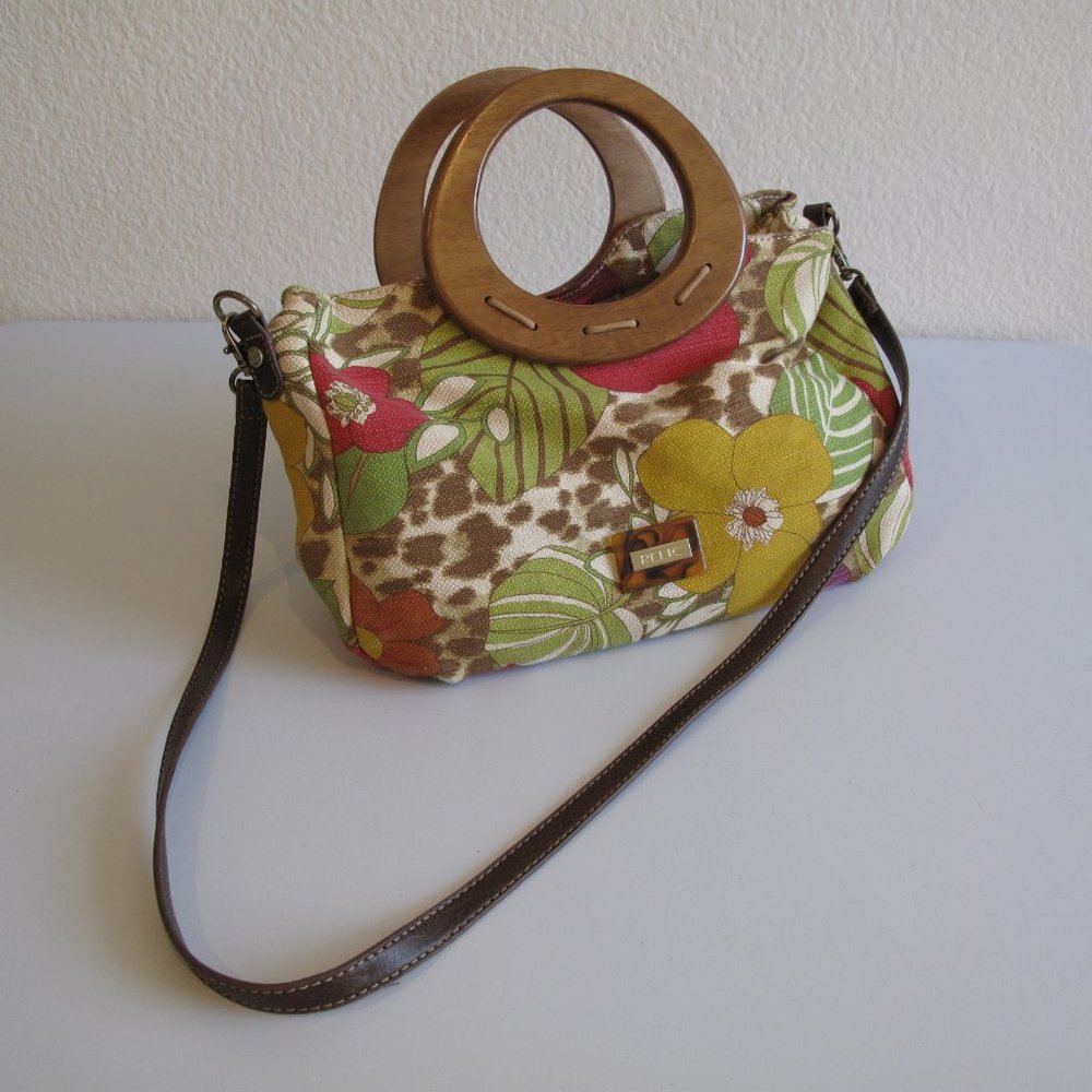 RELIC Tropical Floral Print Crossbody Purse - Picture 13 of 13